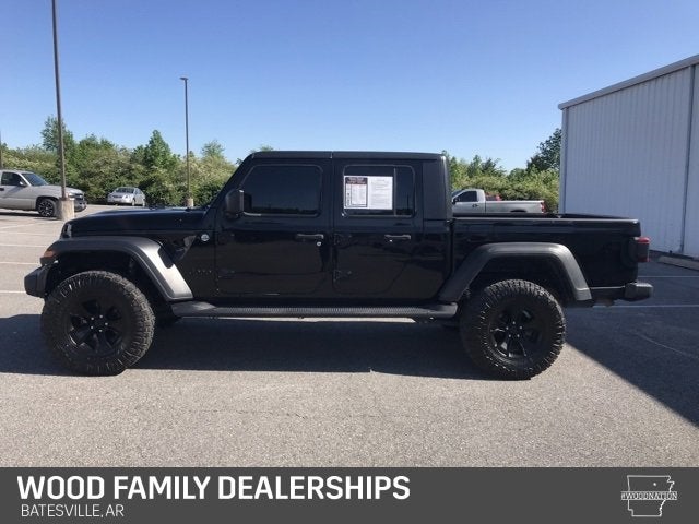 Used 2020 Jeep Gladiator Sport S with VIN 1C6HJTAG8LL150137 for sale in Little Rock