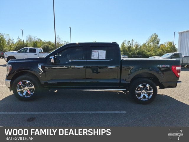 Used 2022 Ford F-150 Lariat with VIN 1FTFW1ED1NFB30870 for sale in Little Rock