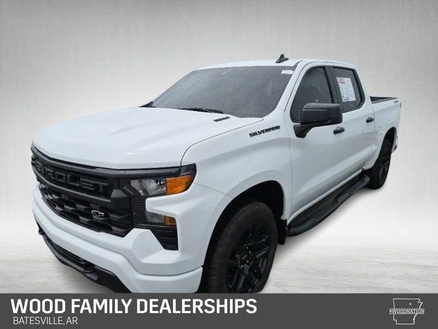 Used 2025 Chevrolet Silverado 1500 Custom with VIN 1GCPKBEK2SZ338061 for sale in Little Rock